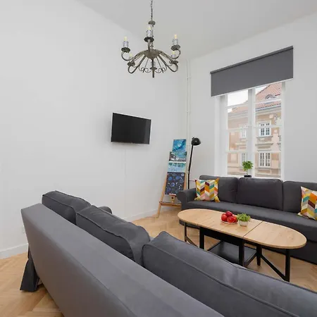 Podwale Cozy For 6 Guests Old Town By Renters Lägenhet